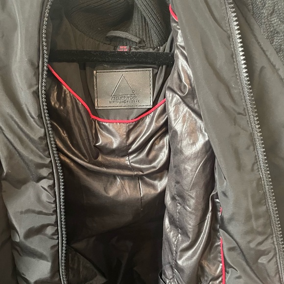 RUDSAK Black Quilted Puffer Jacket Size Medium - Picture 3 of 4